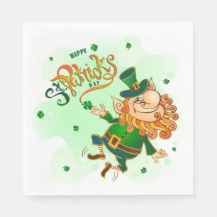 Serviette En Papier Serviettes de la Saint-Patrick