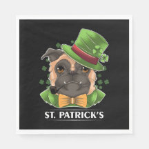 Serviettes de la Saint-Patrick
