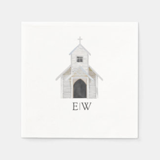 Serviette En Papier Serviettes de l'église classique