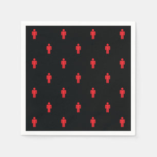 Serviette En Papier Serviettes de l'homme feux de circulation