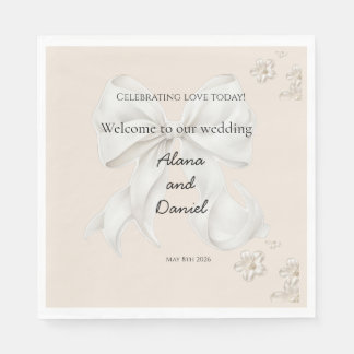 Serviette En Papier Serviettes de mariage