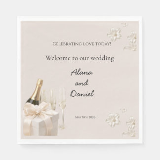 Serviette En Papier Serviettes de mariage