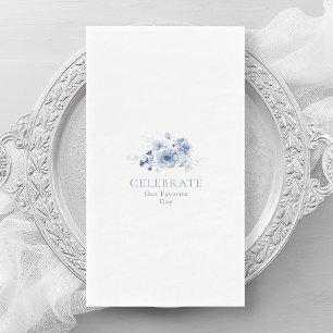 Serviette En Papier Serviettes de mariage élégantes en papier pour inv