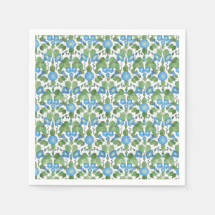 Serviette En Papier Serviettes de papier bleues nostalgiques de gloire