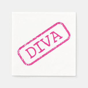 Serviette En Papier Serviettes de papier de "DIVA"