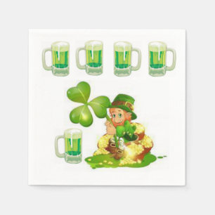 Serviette En Papier Serviettes de papier de jour St. Patrick
