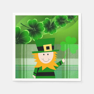 Serviette En Papier Serviettes de papier de jour St. Patrick