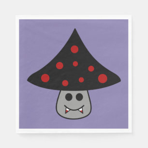 Serviette En Papier Serviettes de papier de vampire de champignon