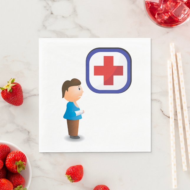 Serviette En Papier Serviettes de soins hospitaliers pour garçons bles (Créateur téléchargé)