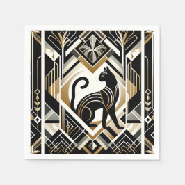 Serviette En Papier Serviettes décoratives Abstraites