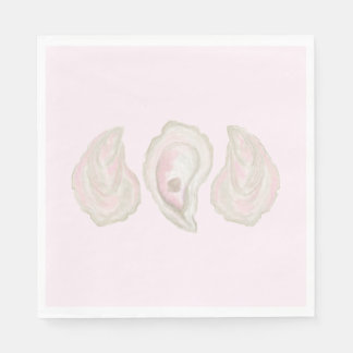 Serviette En Papier Serviettes d'huître rose