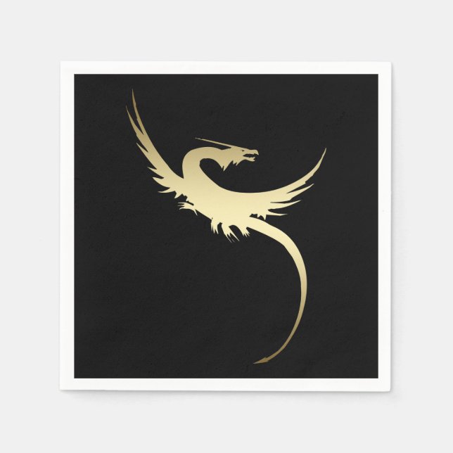 Serviette En Papier Serviettes Dragon Légendaires (Devant)