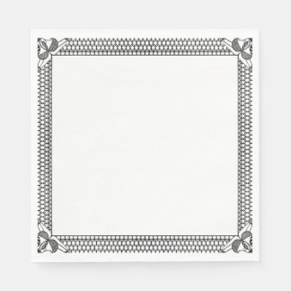 Serviette En Papier Serviettes en dentelle