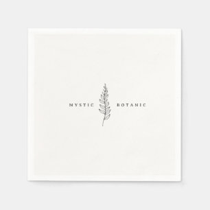 Serviette En Papier Serviettes en feuilles naturelles