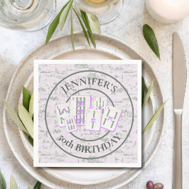 Serviette En Papier Serviettes en mosaïque de Mahjong pour décoration 