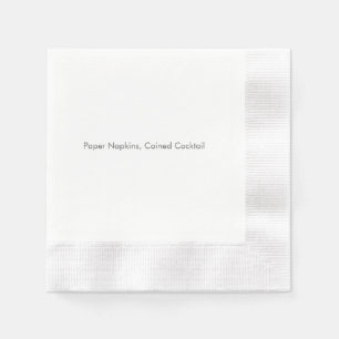 Serviette En Papier Serviettes en papier, cocktail inventé
