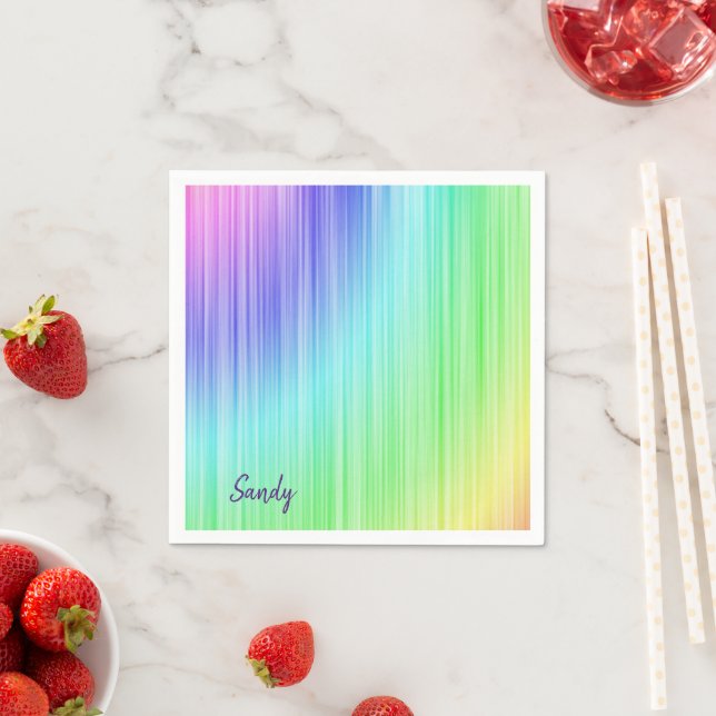 Serviette En Papier Serviettes en papier, Pastel (En situation)