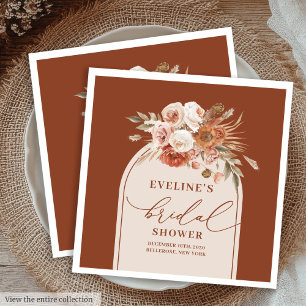 Serviette En Papier Serviettes en terre cuite Bohème pour arche pour B