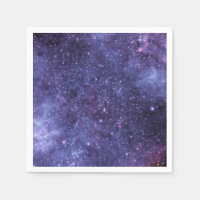Serviettes Galaxy et Stars