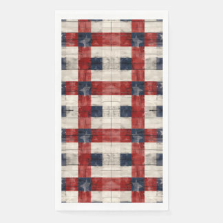 Serviette En Papier Serviettes invités Rouge Blanc Bleu Americana