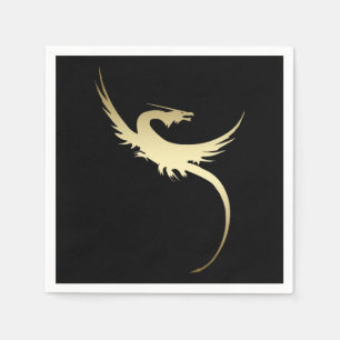 Serviette En Papier Serviettes légendaires de dragon