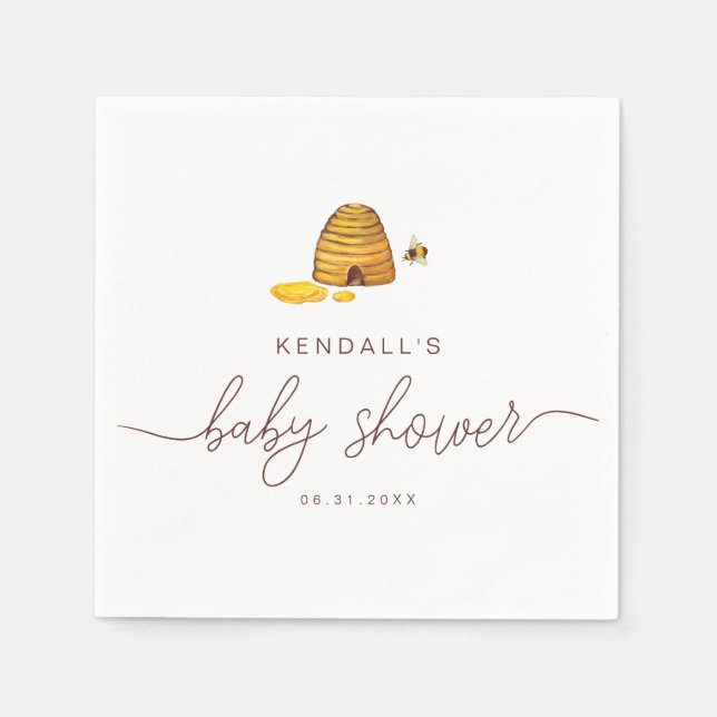 Serviette En Papier Serviettes Maman-to-Abee (Devant)