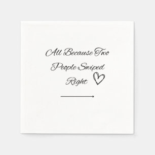 Serviette En Papier Serviettes Mariage droit