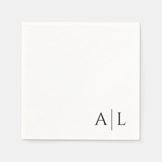 Serviette En Papier serviettes mariages customisées