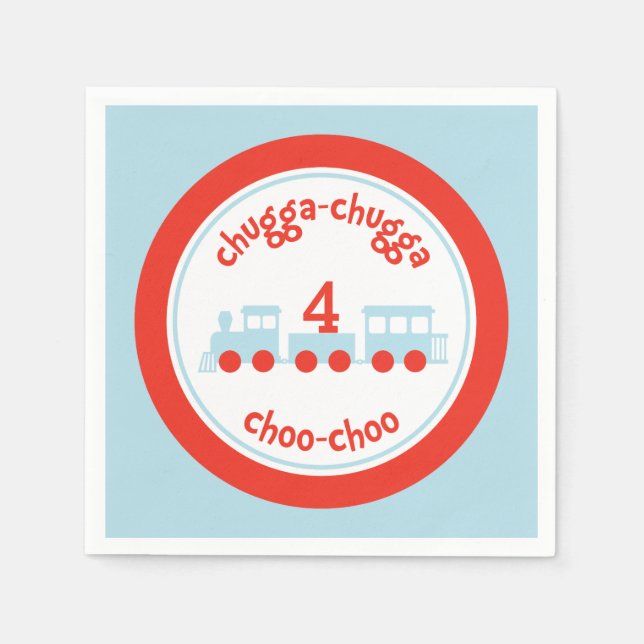 Serviette En Papier Serviettes personnalisées en papier de fête d'anni (Devant)