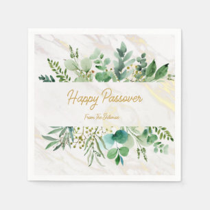 Serviette En Papier serviettes personnalisées passover heureux