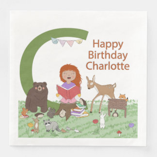 Serviette En Papier Serviettes Personnalisées Pour Anniversaire