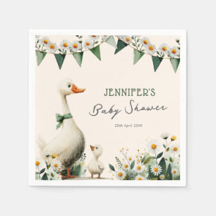 Serviette En Papier Serviettes personnalisées pour Baby Shower Silly G