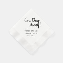 Serviette En Papier Serviettes Personnalisées pour le Dîner de Répétit