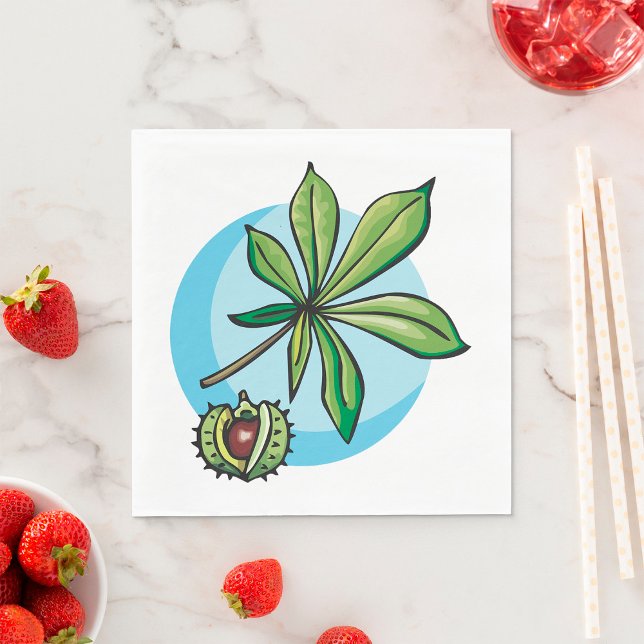 Serviette En Papier Serviettes Plante Buckeye (Créateur téléchargé)