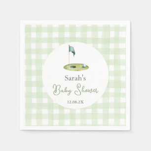 Serviette En Papier Serviettes pour Baby Shower de golf