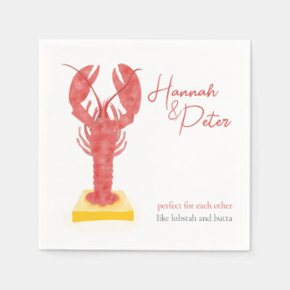 Serviette En Papier Serviettes pour cocktail de homard