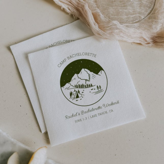 Serviette En Papier Serviettes pour enterrement de vie de jeune fille  (Créateur téléchargé)