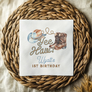 Serviette En Papier Serviettes pour Fête d'anniversaire du Premier Rod
