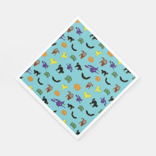 Serviette En Papier Serviettes pour fête d'Halloween