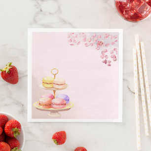 Serviette En Papier Serviettes pour la fête prénatale Tea for Twin Twi