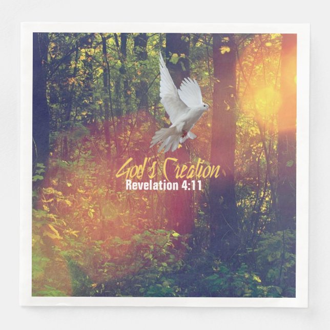 Serviette En Papier Serviettes pour le dîner standard (Devant)