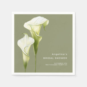 Serviette En Papier Serviettes pour une Baby Shower Moderne.