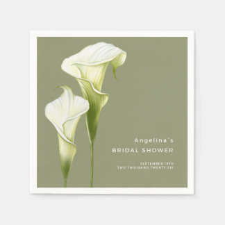 Serviette En Papier Serviettes pour une Baby Shower Moderne.