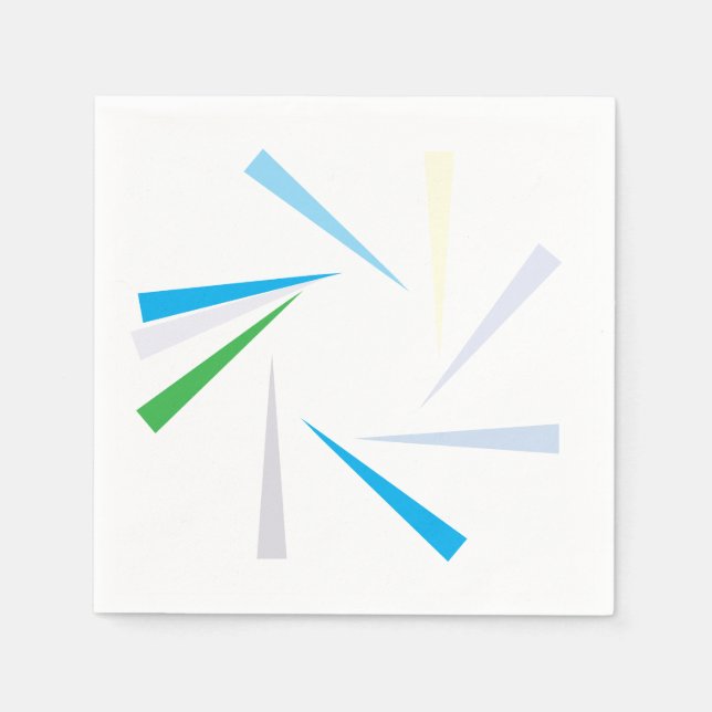 Serviette En Papier Serviettes Prismatic Shutter (Devant)