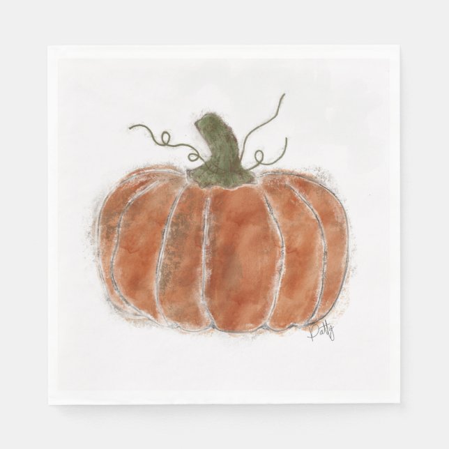 Serviette En Papier Serviettes Thanksgiving (Devant)