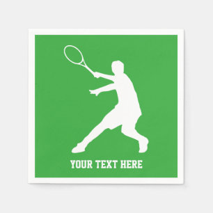 Serviette En Papier Serviettes thème tennis BBQ ou anniversaire pour e
