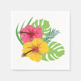 Serviette En Papier Serviettes tropicales