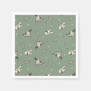 Serviette En Papier Serviettes Western Party Napkins