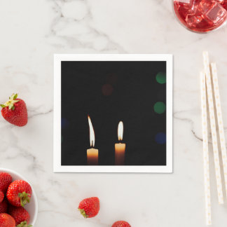 Serviette En Papier Servilleta personalizada con fotografía bokeh