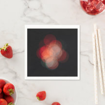 Servilleta personalizada con fotografía bokeh